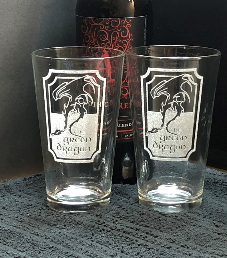 lotr pint glasses
