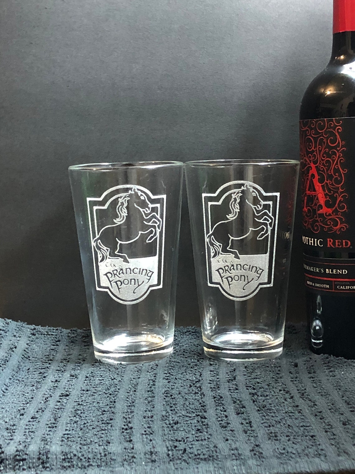 lotr pint glasses