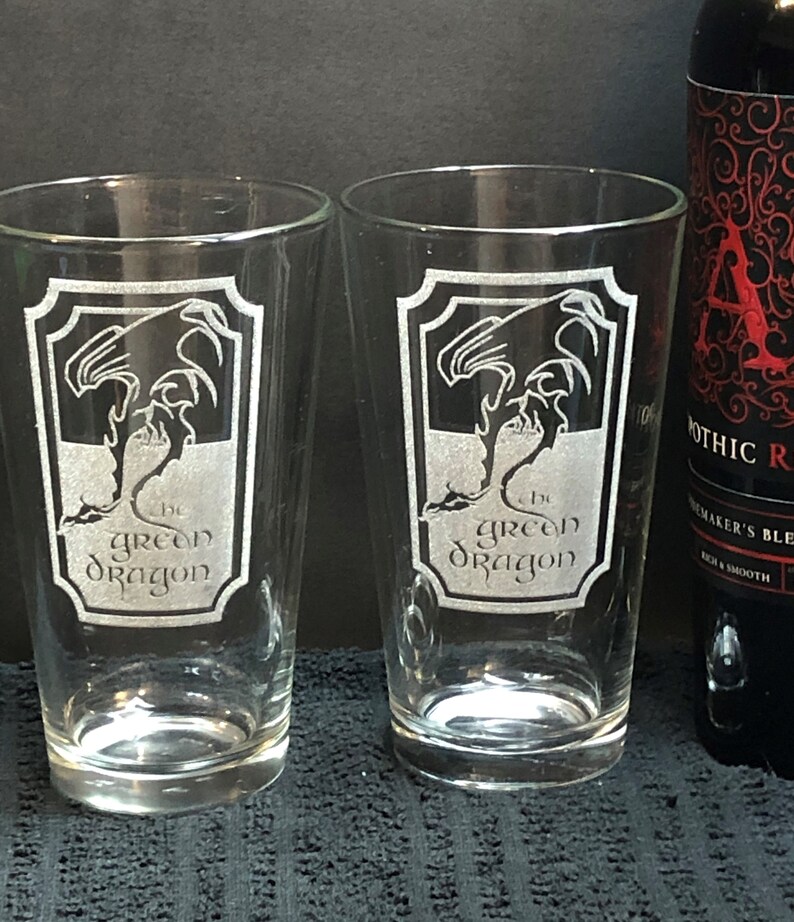 lotr pint glasses