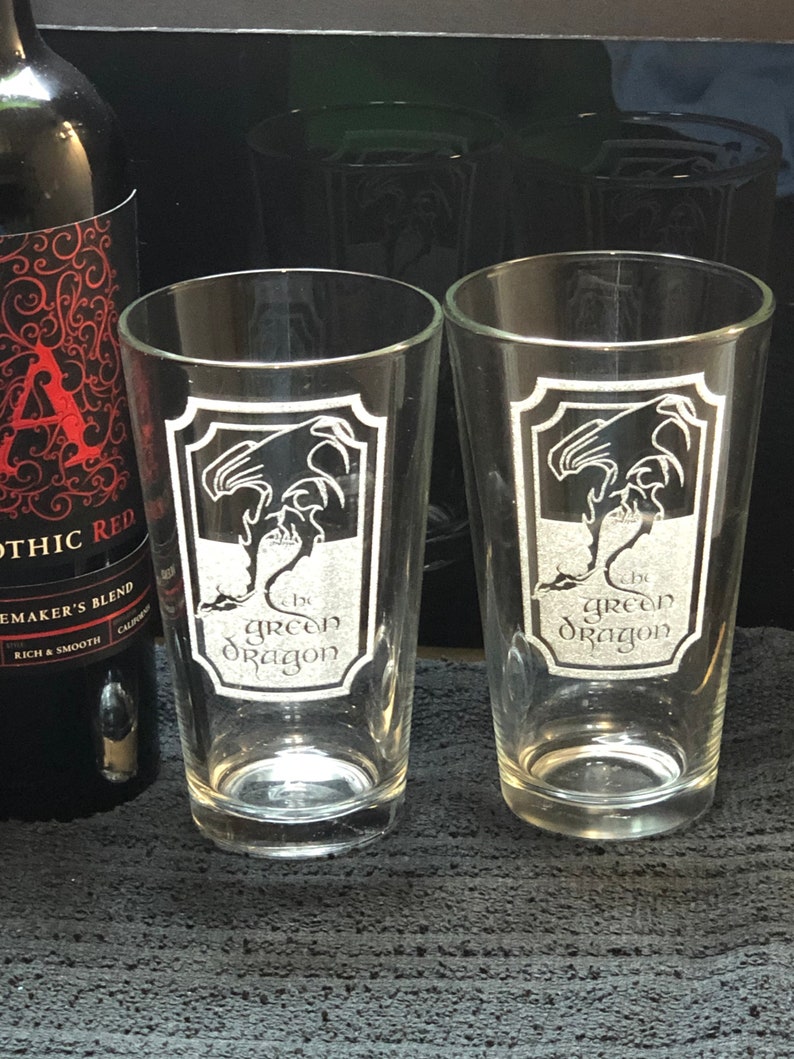 lotr pint glasses