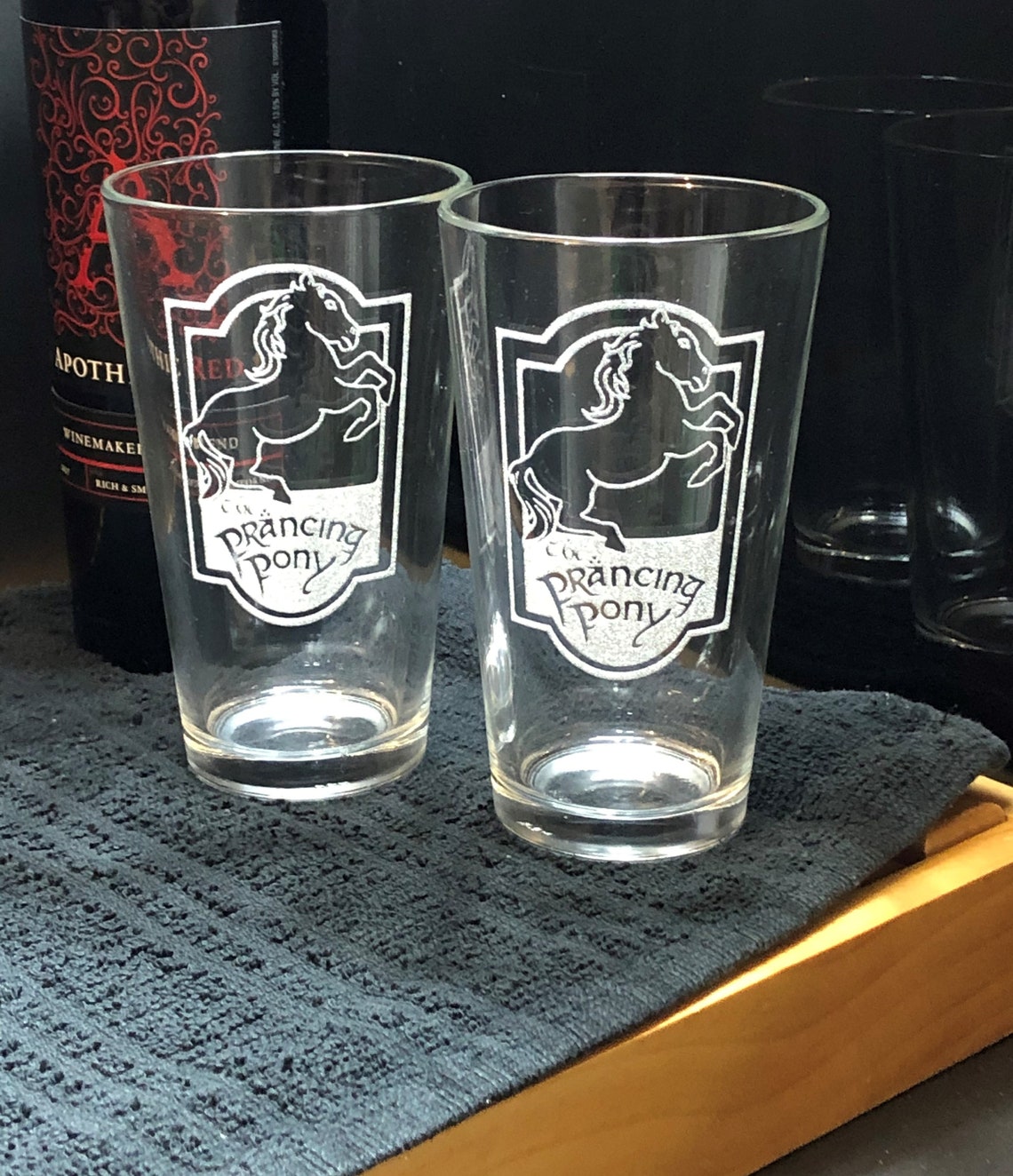 lotr pint glasses
