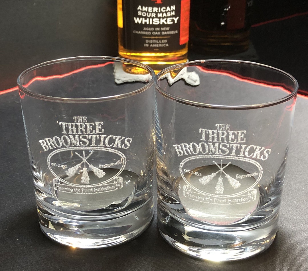 Three Broomsticks Rocks Glasses Wizard Shop Wizard World Gifts Pint