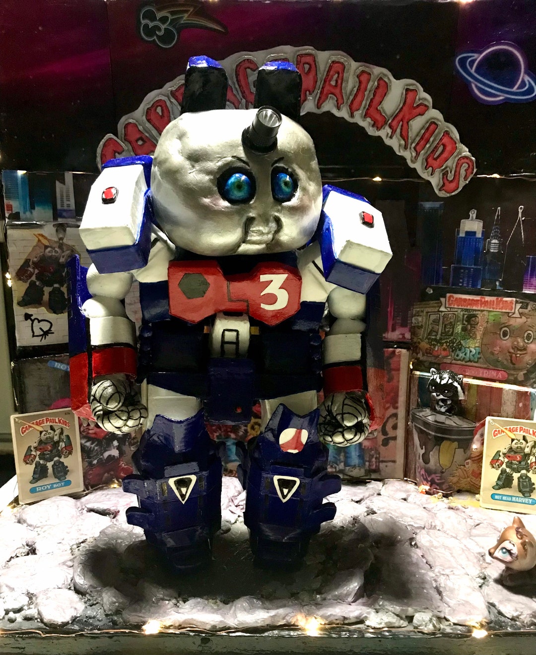 Sold Garbage Pail Kid ROY BOT. Will Remake on Commission. - Etsy