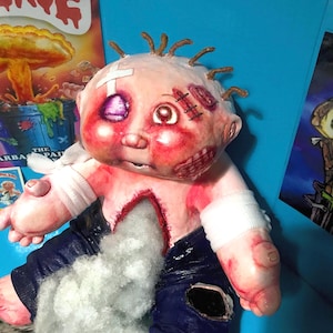 OOAK Unstitched Mitch, Garbage Pail Kid  (please contact me if you would like one made on commission, thank you).