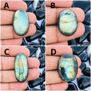 Natural Multi Polished Labradorite Loose Gemstone ! Labradorite Cabochon Gemstone ! Loose Labradorite Jewelry Making Gemstone