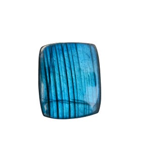26x22x7mm Natural Blue Flashy Labradorite Cabochon Gemstone ! Loose Labradorite Jewelry Making Gemstone ! Polished Gemstone - 41 Cts