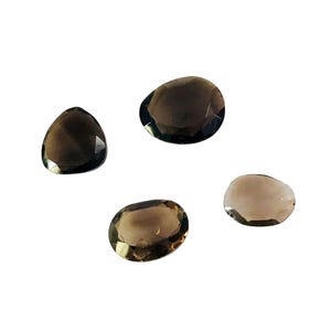 Facettierter Rauchquarz Edelstein: 6,90 Karat, 11x9x4mm, Schmuckherstellung
