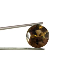 9.10 Carat Natural Faceted Smoky Quartz Loose Gemstone !! Smoky Quartz Cut Loose Gemstone !! Smoky Cut Jewelry Making Gemstone - 14x14x9mm