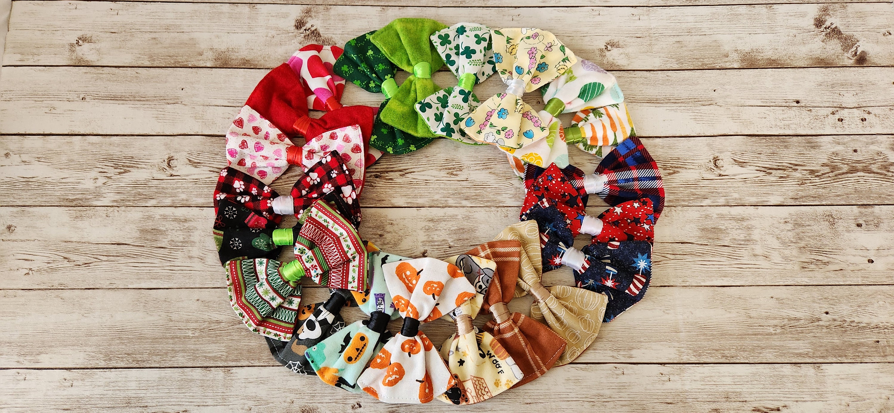 All The Howlidays III Collar Bow Ties