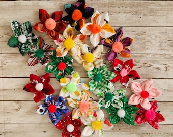 All the Howlidays Collar Flowers ll