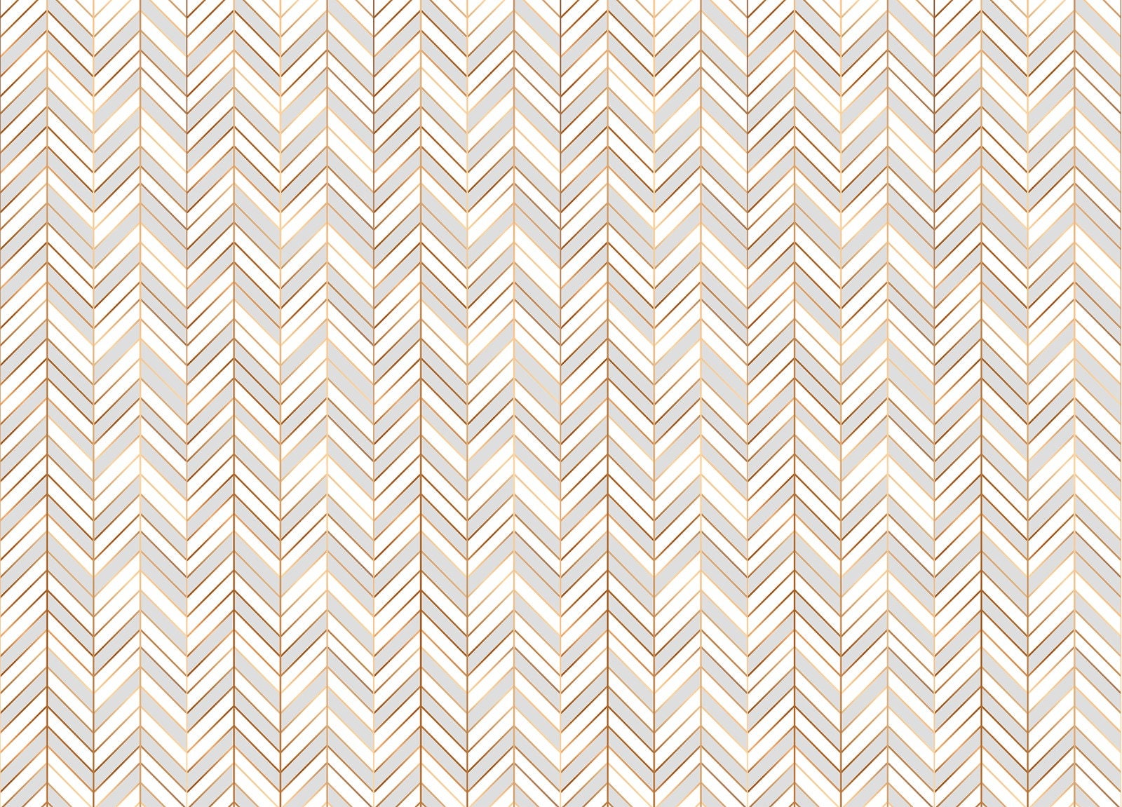 White Grey Herringbone Designed Wallpaper Light Colors Etsy