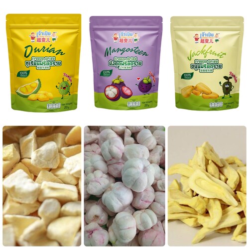 Thai Dried Fruits Snack Dried Durian Dried Mangosteendried Etsy
