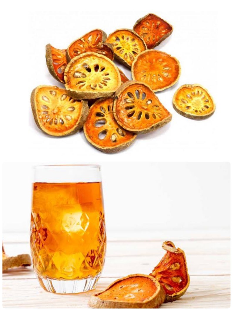 Thai Dried Herb Tea Dried Bael Fruit Matoom Herb Packed in Zip Etsy