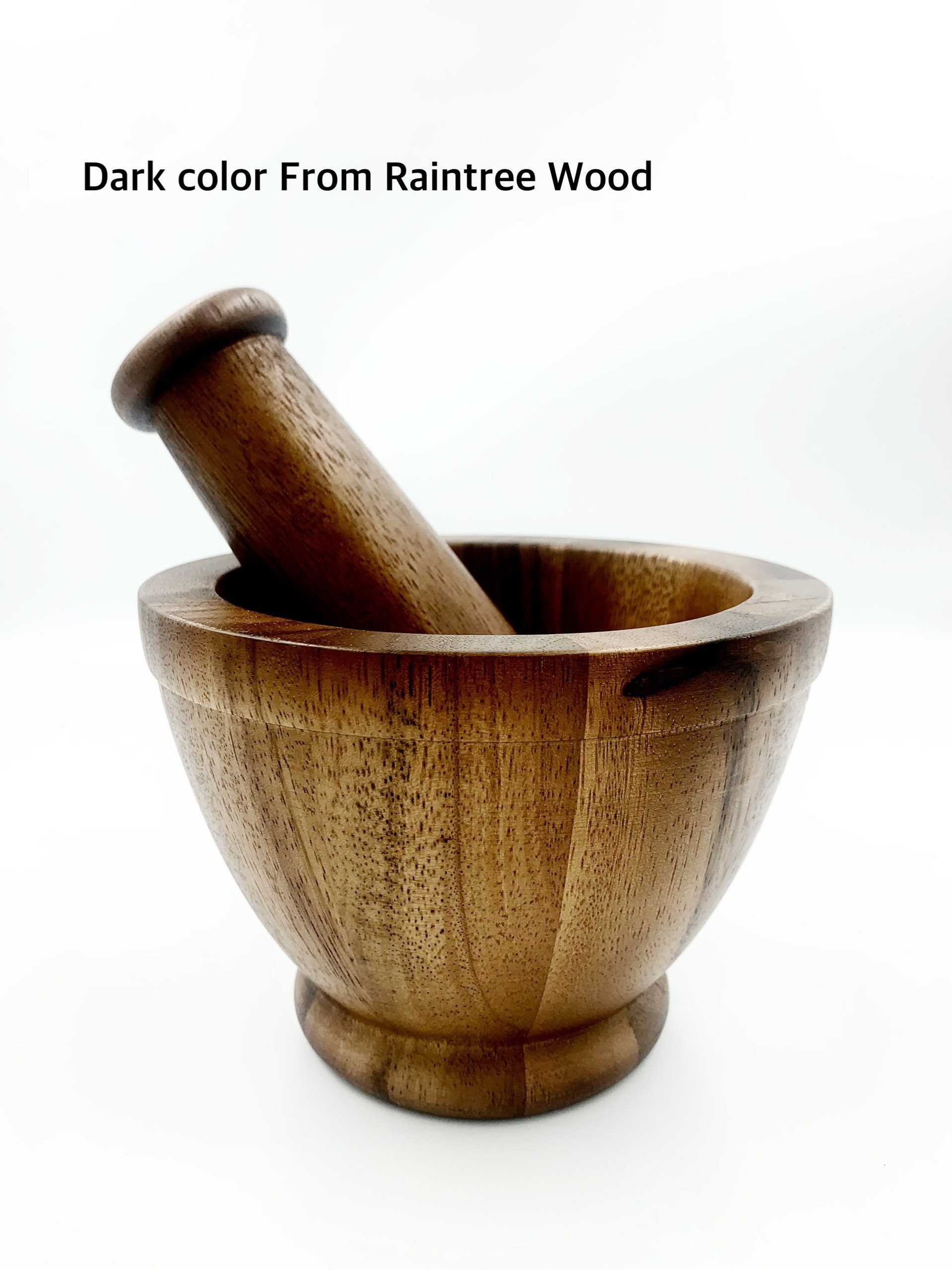 Thai Mortar and Pestle Wood 4 6 8 Super Small Small Etsy Australia