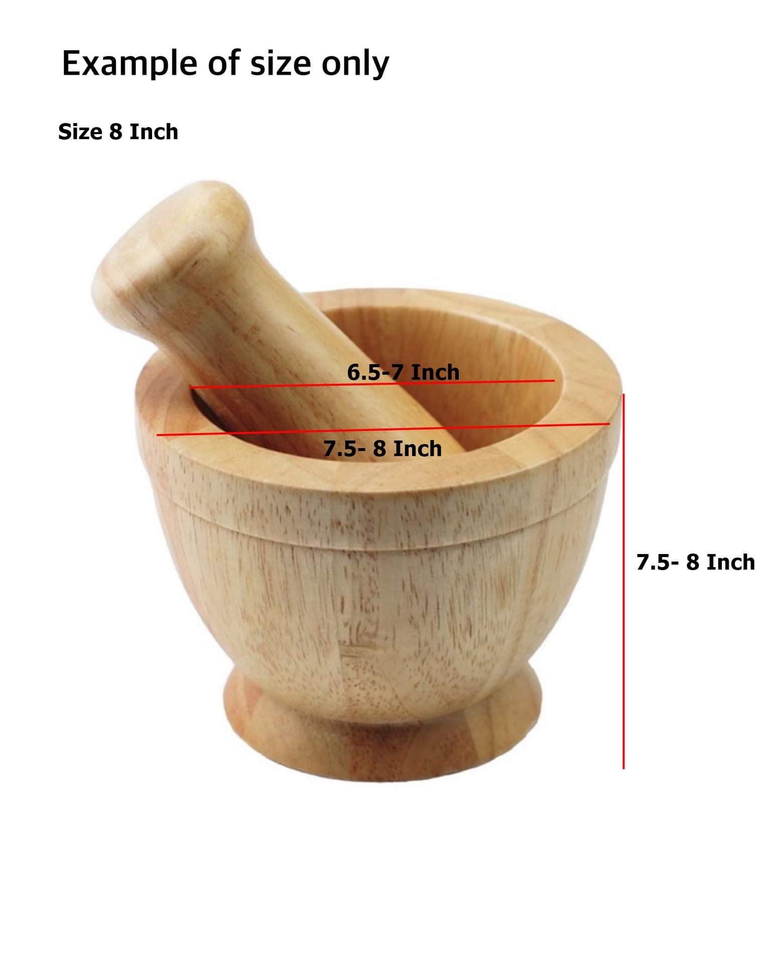 Thai Mortar and Pestle Wood 4 6 8 Super Small Small Etsy Australia