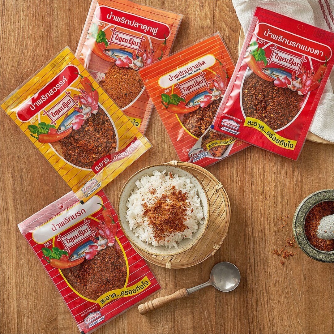 Thai Food Homemade Style Nam Prik Narok Best Seller Namprik Paste From