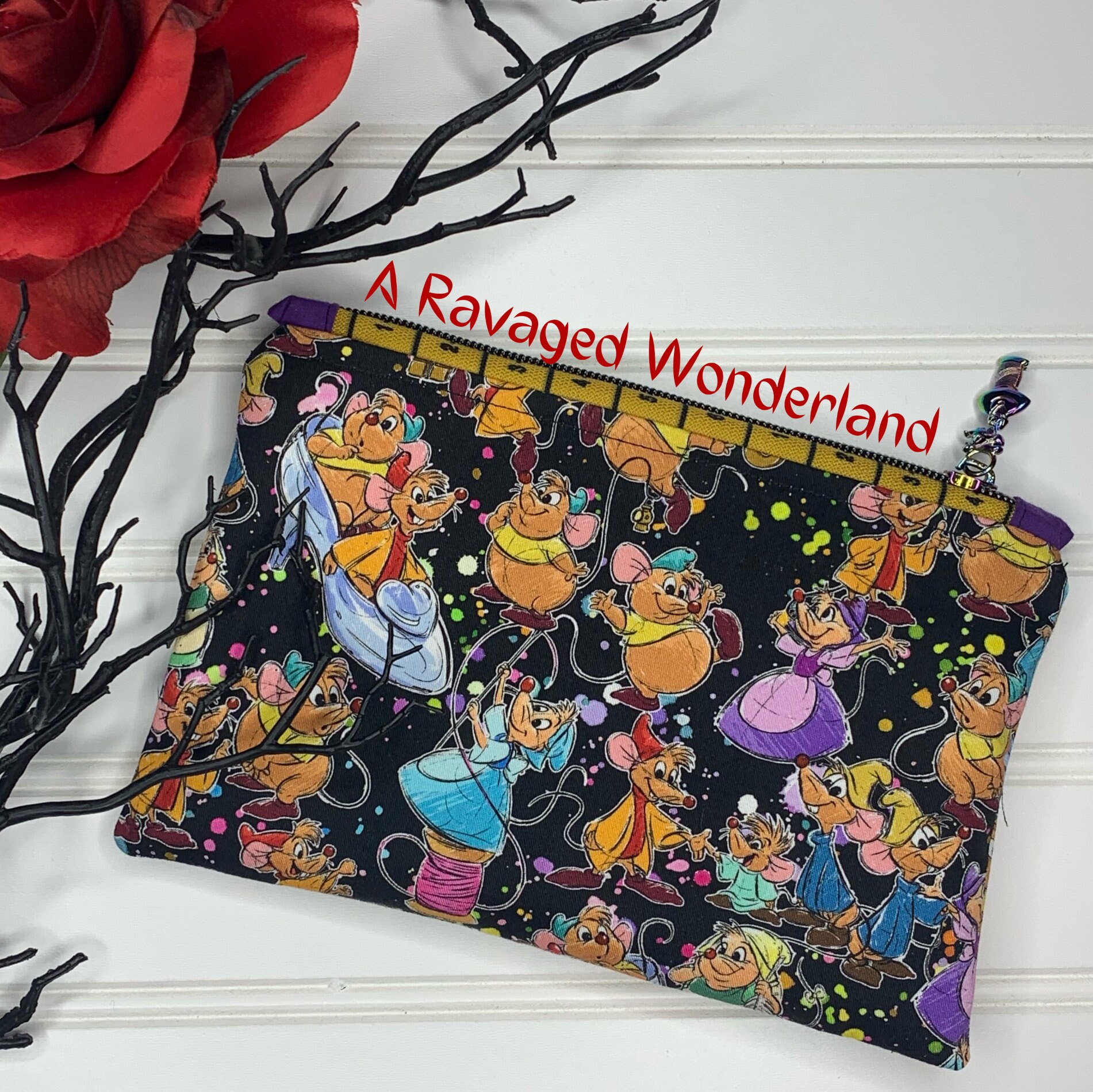 Sewing Mice, Zipper Pouch Etsy