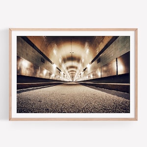 Hamburg | Alter Elbtunnel | Kunstdruck | Digitaler Download | Poster