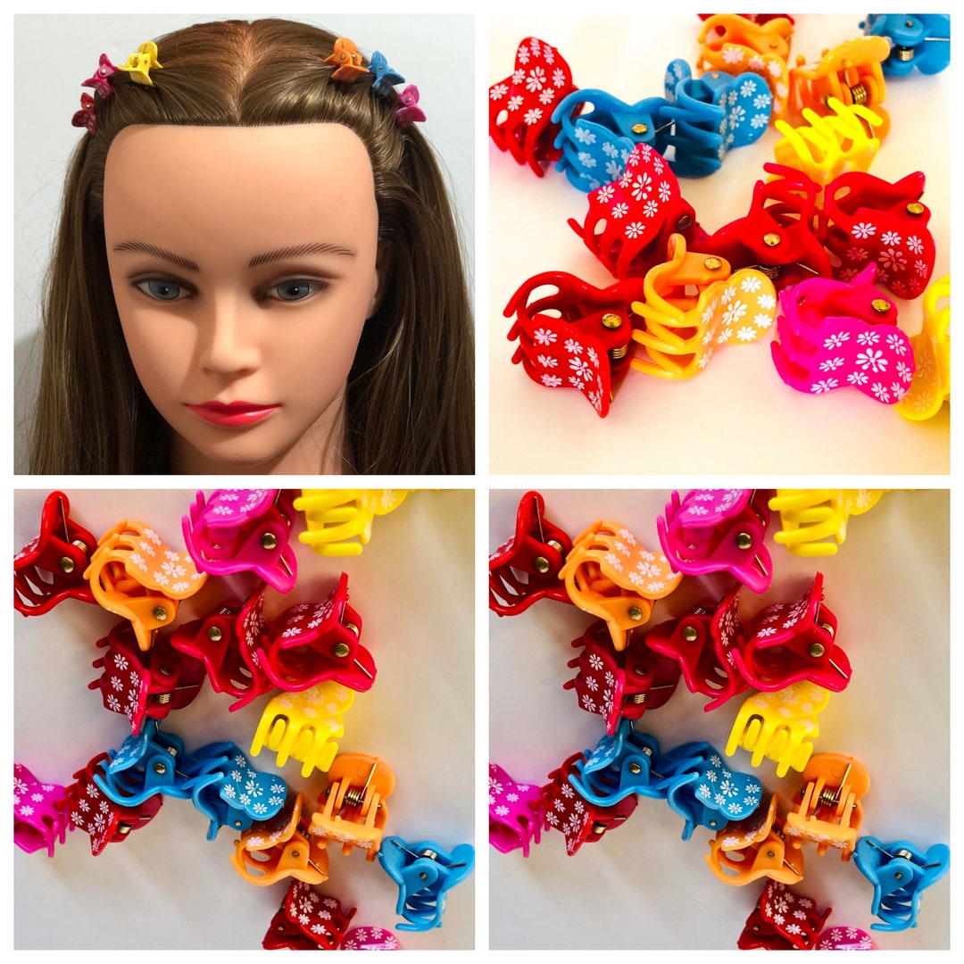 20PC Mini ,small Hair Claw Girls Dolls Accessories Baby Barrette Make