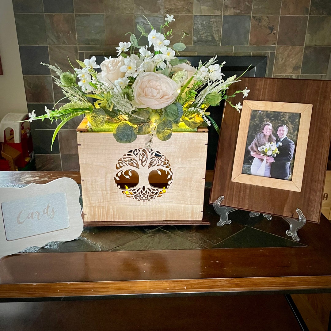 Irish Themed Wedding Card Box / Table Centerpiece & Picture Frame - Etsy