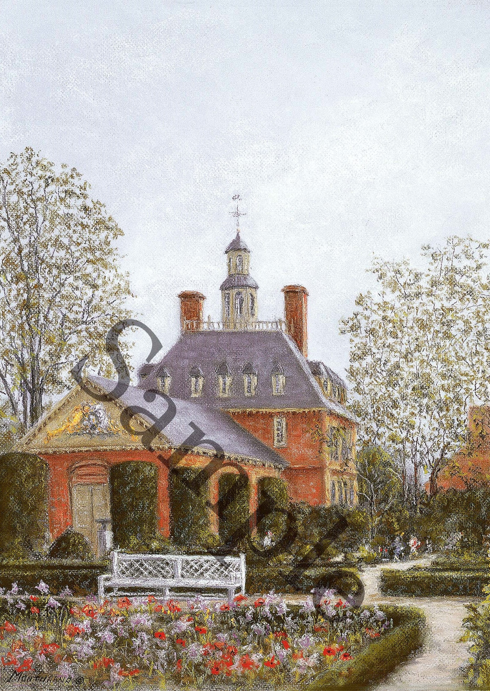 Colonial Williamsburg Prints the Governor's Palace - Etsy