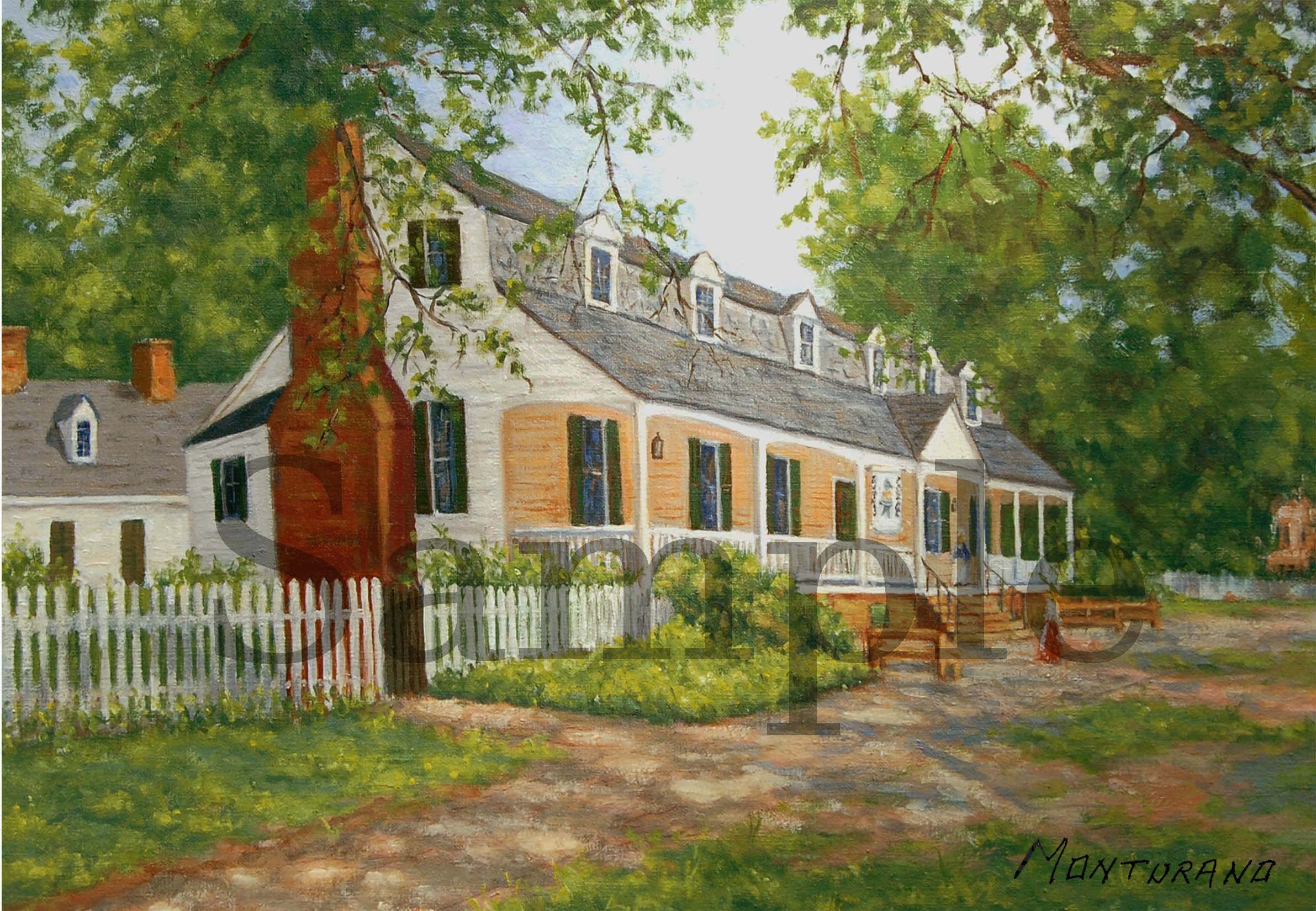 Colonial Williamsburg Prints, Christiana Campbell's Tavern, Taverns