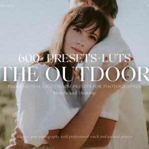 600+ OUTDOOR Lightroom Bundle Presets, Rustic Filter for Instagram, Moody Travel Presets, Earthy Presets, Warm Filter, Mobile and Desktop