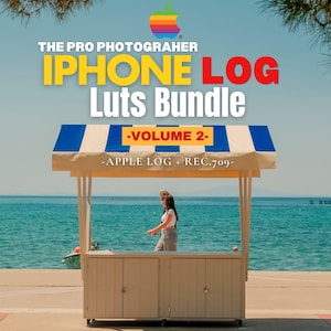 700+ Apple Log LUTs for iPhone | Content Creator LUT Pack | Rec709 LUTs | Vlog, TikTok, YouTube, Travel, Food & Lifestyle