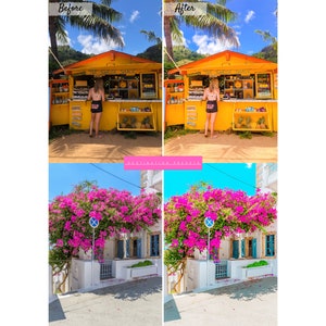 18 SUMMER Lightroom Presets Bloom Preset for Instagram Bright Outdoor Preset for Blogger Color POP Presets Vibrant Travel Spring Preset image 7