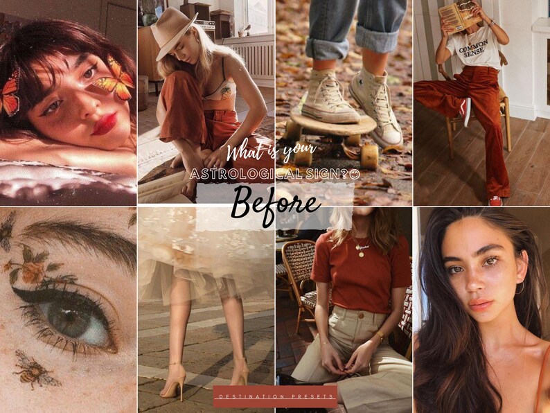 ARIES Presets Lightroom Zodiac Presets Autumn Presets Fall image 2