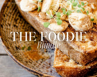 250+ FOOD BUNDLE Lightroom Presets, Bright Food Instagram Presets, Moody Aesthetic Presets, Food Blogger Presets, Food Photography, Culinary