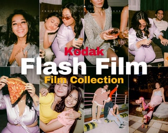 May include: A collage of images featuring people in various settings. The text "Kodak Flash Film Film Collection" is displayed in the center of the image.