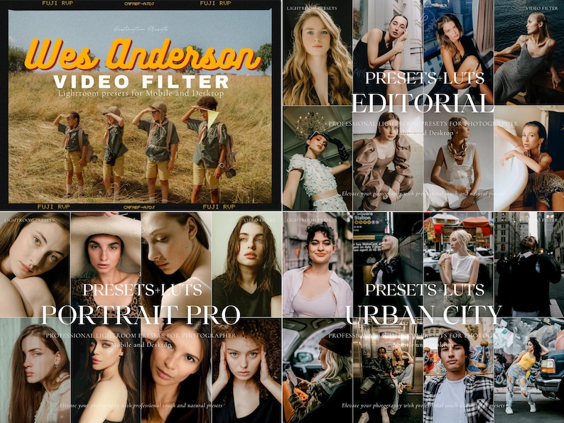 600+ CINEMATIC LUTS Video Presets, Video and Photo Color Grading, Film Video Filter,, Premiere Pro, Final Cut Pro, Video Editing, Video Luts image 6