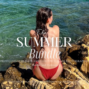 800+ Summer Presets Bundle, Travel Presets, Beach Presets for Influencer, European Summer Presets For Instagram, Vibrant Lifestyle Presets
