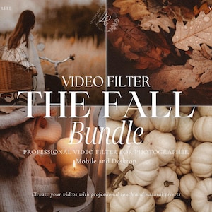 800+ AUTUMN LUTS Video Presets, Moody Fall Filter, Warm Autumn Filter ...