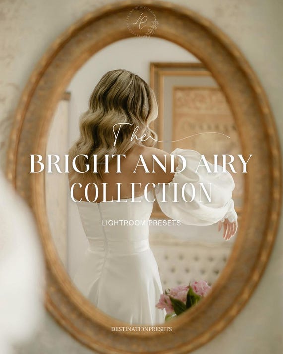 150+ LIGHT AND AIRY Lightroom Presets Bundle, Bright and Clean Instagram Presets, Natural Photo Filter, Aesthetic Presets for Influencer