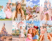 Fairytale Lightroom Presets, Theme Park Presets, Bright and Vibrant Presets, Natural Presets for Outdoor, Summer presets, Magical presets