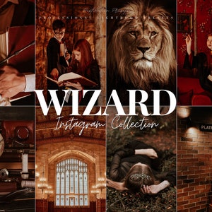40 HALLOWEEN WIZARD Lightroom mobiele & desktop presets, donkere esthetische presets, humeurige Halloween presets, familie presets, herfst presets