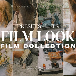 35 FILM LOOK Lightroom Mobile & Desktop Presets, 35 mm Film Presets, Film Aesthetic Preset, Vintage Grain Presets, Retro Analog Presets