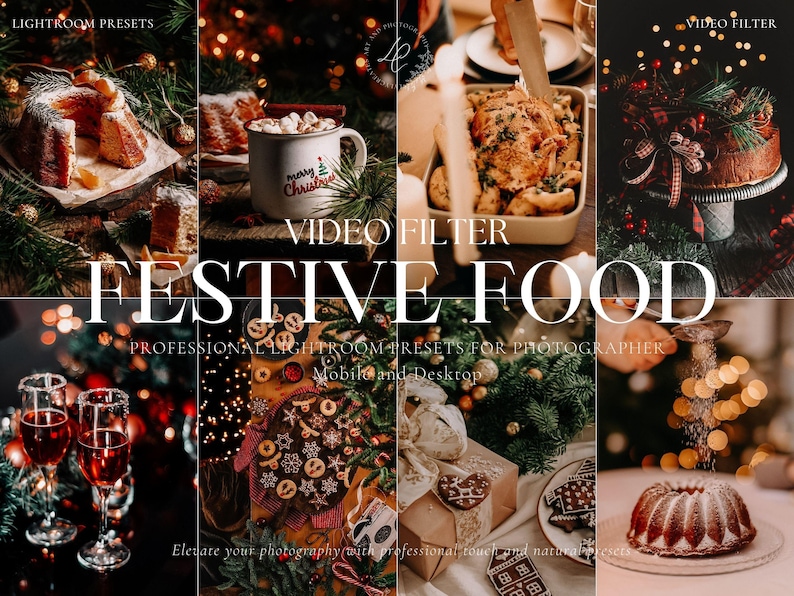 Foodle Bundle LUTs - Professional Video Color Grading Filters for Vibrant Food Videos and Photos | Instant Download