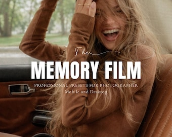 12 FILM SUMMER Lightroom Presets, Cinematic Summer Filter, Travel Presets For Instagram, Vintage Aesthetic, Beach Photo Filter