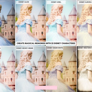 40 DISNEY MAGIC Lightroom Presets Bundle Vibrant Bright Presets for