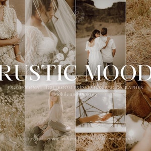 Rustic Photo Filter 300+ EARTHY LUTS Video Presets, Moody Rich Filter, Rustic Filter, Photo ...