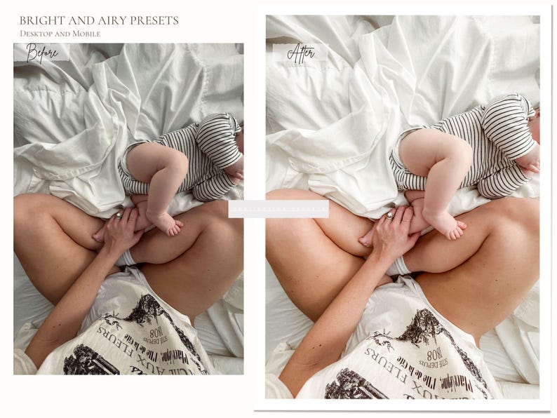 22 LIGHT AND AIRY Lightroom Mobile & Desktop Presets, Bright Clean Instagram Presets, Natural Photo Filter, Aesthetic Preset for Influencer image 12