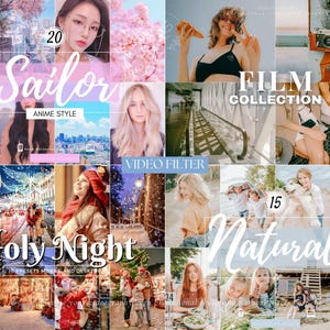 250 THEME PARK Luts Video Filter Bundle, Magical Filters for Instagram, Natural and Clean Filters, Video Color Grading, Premiere Pro