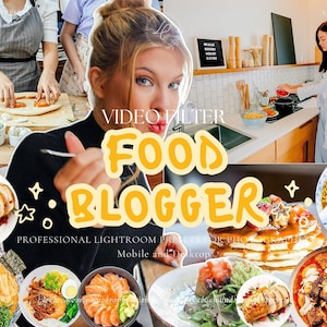 Foodle Bundle LUTs - Professional Video Color Grading Filters for Vibrant Food Videos and Photos | Instant Download