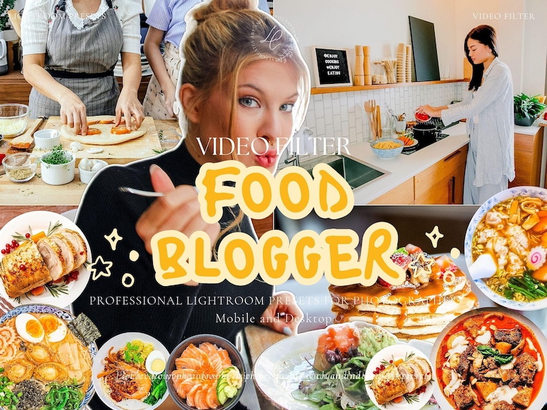 Foodle Bundle LUTs - Professional Video Color Grading Filters for Vibrant Food Videos and Photos | Instant Download