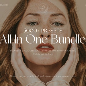 5000+ MEGA BUNDLE Lightroom Presets, Clean Presets, Natural Presets For Instagram, Aesthetic Influencer Presets, Lifestyle Blogger Presets