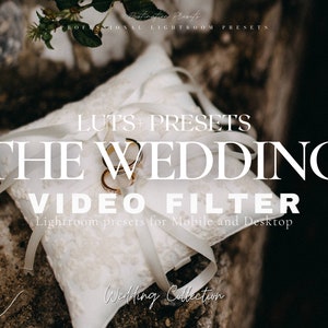 600+ Wedding LUTs Color Grading, Video und Foto für Mobile & Desktop, Adobe After Effects, Premiere Pro, Da Vinci, Final Cut, Moody Filter