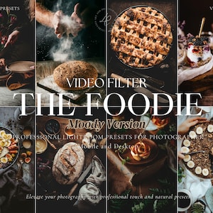 Foodle Bundle LUTs - Professional Video Color Grading Filters for Vibrant Food Videos and Photos | Instant Download